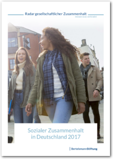 Cover Sozialer Zusammenhalt in Deutschland 2017
