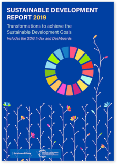 Cover Sustainable Development Report 2019