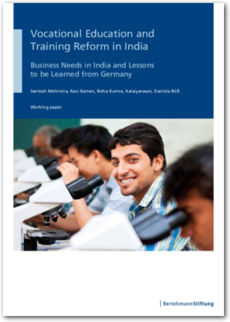 Cover Vocational Education and Training Reform in India