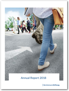 Cover Bertelsmann Stiftung - Annual Report 2018