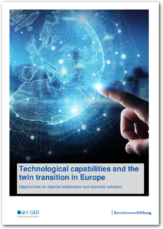 Cover Technological capabilities and the twin transition in Europe