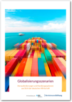 Cover Globalisierungsszenarien –  Herausforderungen und Handlungsoptionen aus Sicht der deutschen Wirtschaft