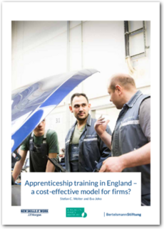 Cover Apprenticeship training in England - a cost-effective model for firms?