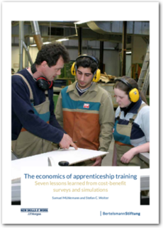Cover The economics of apprenticeship training