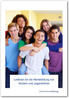 Cover Leitlinien für die Wertebildung von Kindern und Jugendlichen