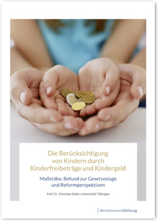 Cover Die Berücksichtigung von Kindern durch Kinderfreibeträge und Kindergeld