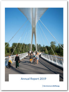 Cover Bertelsmann Stiftung - Annual Report 2019