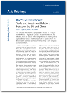 Cover Don’t Go Protectionist! Trade and Investment Relations between the EU and China
