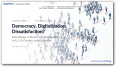 Cover Democracy, Digitalization, Dissatisfaction?