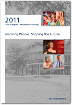 Cover Bertelsmann Stiftung - Annual Report 2011