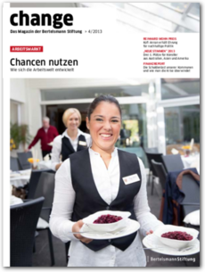Cover change 4/2013 - Arbeitsmarkt