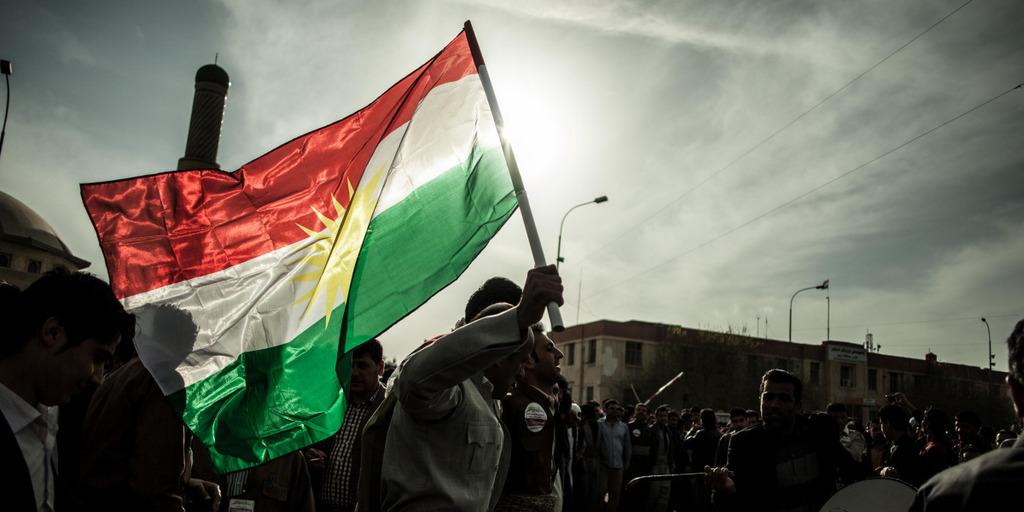 Kurdische Flagge