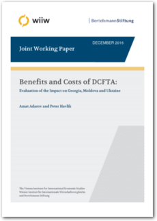 Cover Benefits and Costs of DCFTA: Evaluation of the Impact on Georgia, Moldova and Ukraine