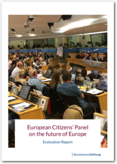 Cover Evaluation Report: European Citizens' Panel on the future of Europe