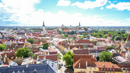 Bird’s-eye view of Tallinn