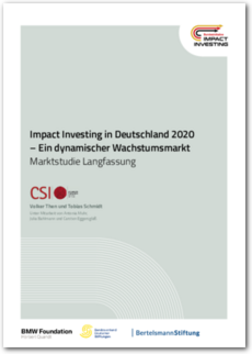 Cover Impact Investing in Deutschland Marktstudie 2020
