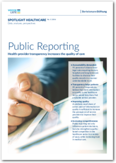 Cover SPOTLIGHT Healthcare: Public Reporting