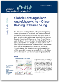 Cover Policy Brief #2010/01: <br/>Globale Leistungsbilanzungleichgewichte – China-Bashing ist keine Lösung