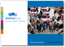 Cover Broschüre BürgerForum