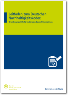 Cover Leitfaden zum Deutschen Nachhaltigkeitskodex