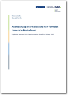 Cover Anerkennung informellen und non-formalen Lernens in Deutschland