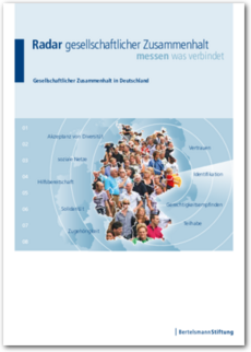 Cover Gesellschaftlicher Zusammenhalt in Deutschland
