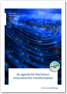 Cover An agenda for the future: Innovation for transformation