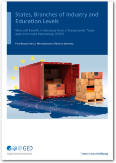 Cover Transatlantic free trade: <br/> consequences for Germany