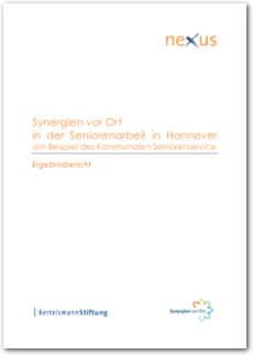 Cover Synergien vor Ort in der Seniorenarbeit Hannover
