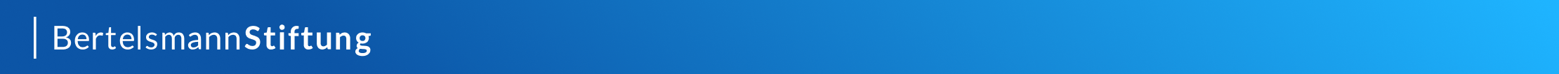 Logo der Bertelsmann Stiftung