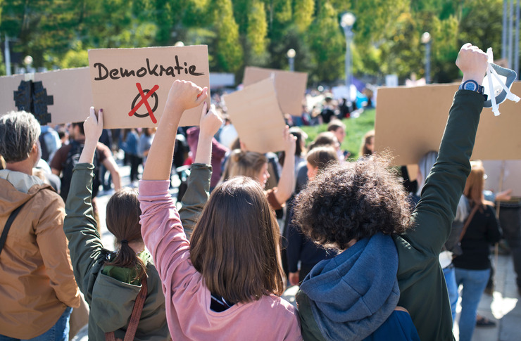 Demonstrierende