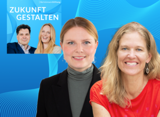 Podcast-Teaser mit Rebekka Vollmer und Antje von Dewitz
