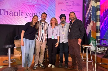 Picture with Daniela Schwarzer, Martin Hullin, Indy Johar and others