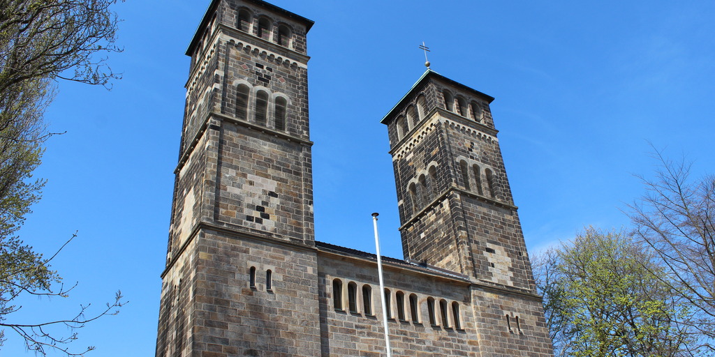 Aussenansicht der BVB-Gründerkirche Dortmund
