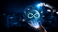 AI Driven Circular Economy for Sustainable Production Motif(© © InfiniteFlow - stock.adobe.com)