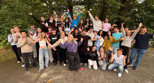 Gruppenbild Ausbildung Moderator:innen SVB