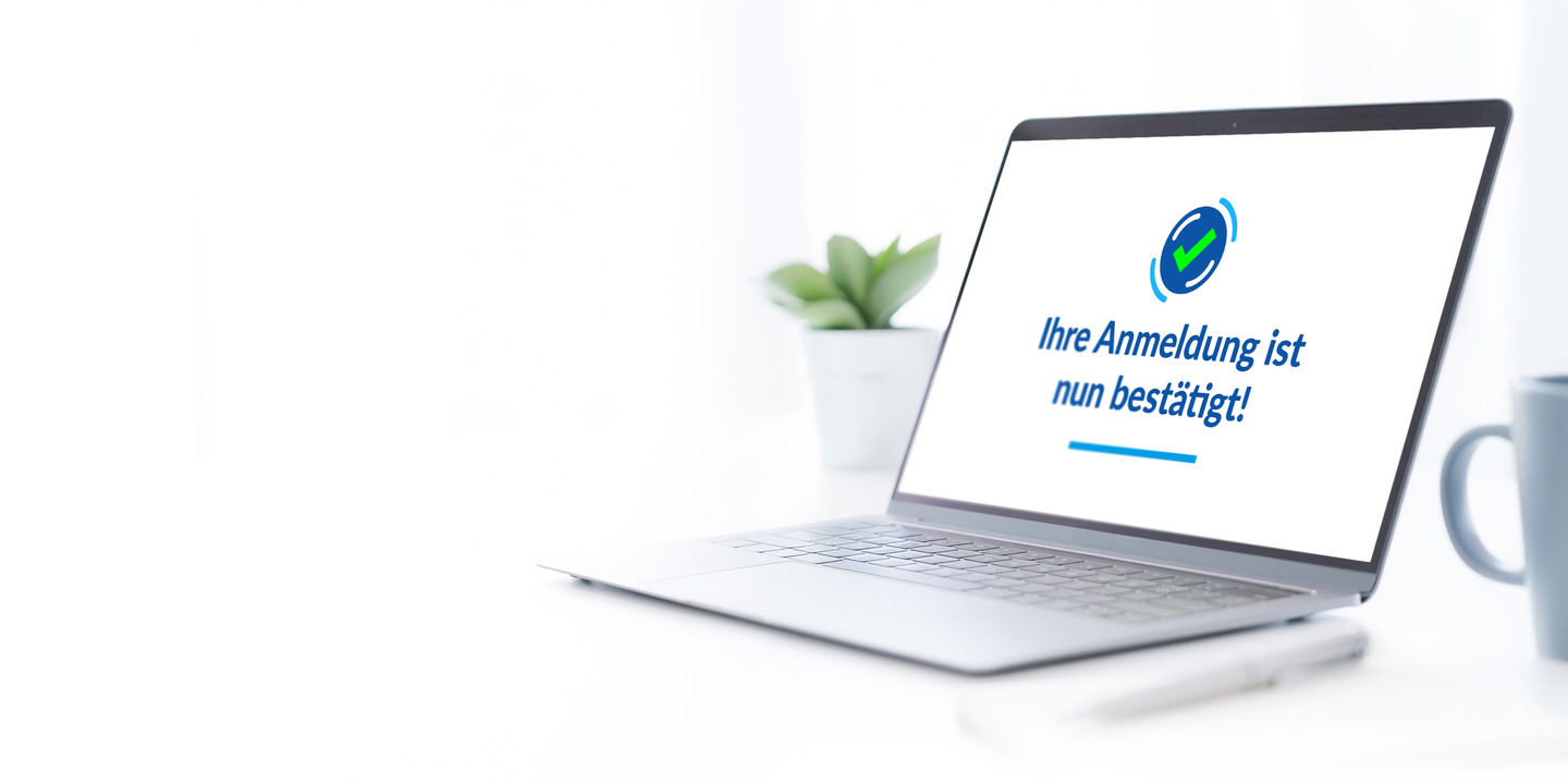 Anmeldung bestätigen