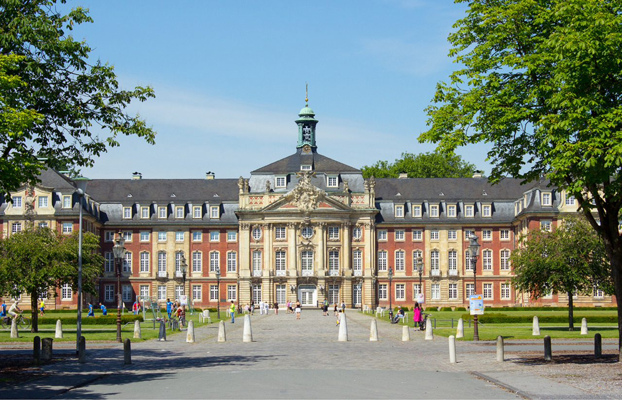 Fürstbischöfliches Schloss Münster Westfälische Wilhelms Universität.