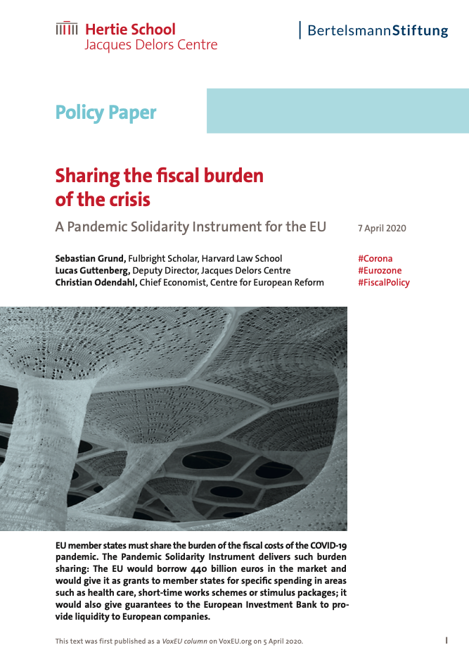 Sharing the fiscal burden of the crisis