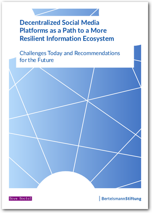 Decentralized Social Media Platforms as a Path to a More Resilient Information Ecosystem