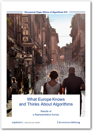 What Europe Knows and Thinks About Algorithms