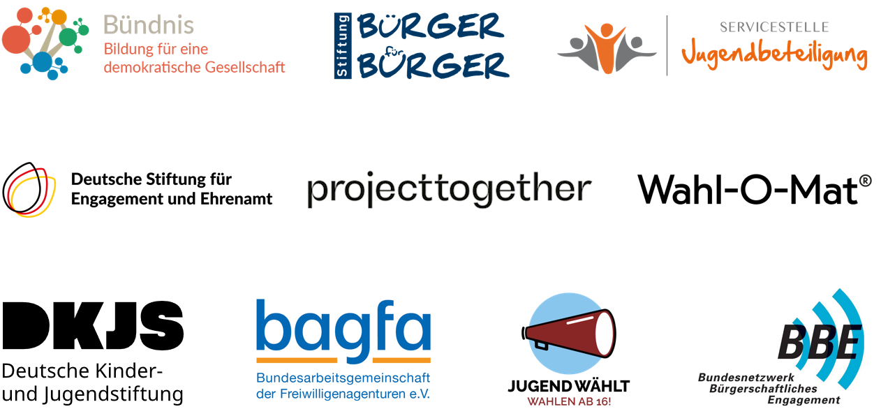 Logos der Partnerorganisationen