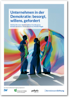 Cover Unternehmen in der Demokratie: besorgt, willens, gefordert