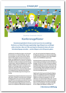 Cover EINWURF 4/2019 - Konferenzgeflüster