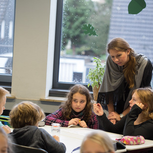 Schüler in der Klasse
