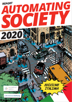 Cover Automating Society Report 2020 - Italy