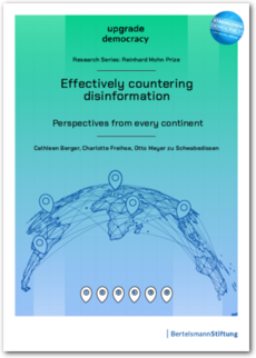 Cover Effectively countering disinformation. Perspectives from every continent.