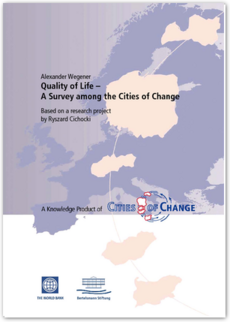 Cover Quality of Life   a survey among the cities of change                                                  