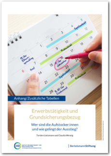 Cover Anhang und zusätzliche Tabellen Erwerbstätigkeit und Grundsicherungsbezug