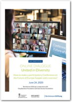 Cover ONLINE DIALOGUE United in Diversity